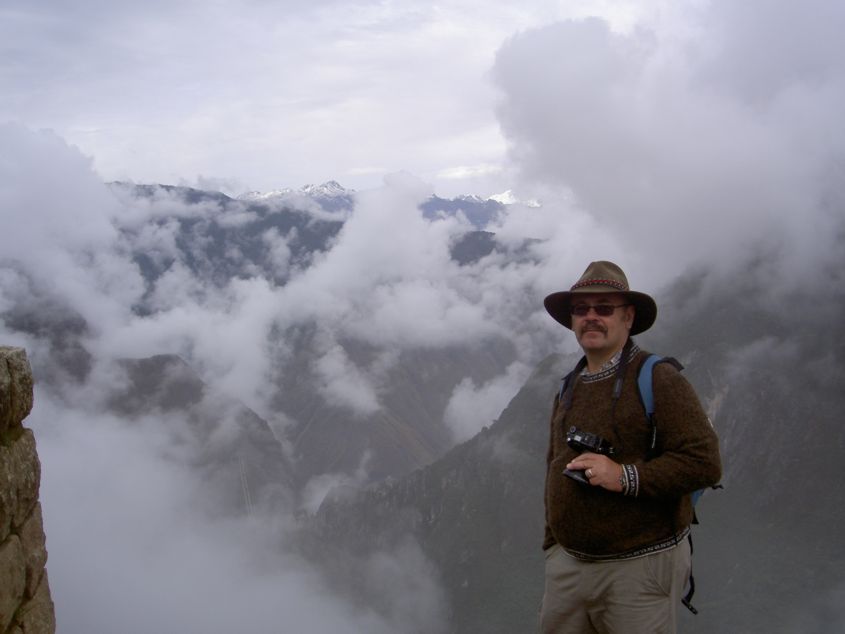 Me, Machu Picchu and more clouds
